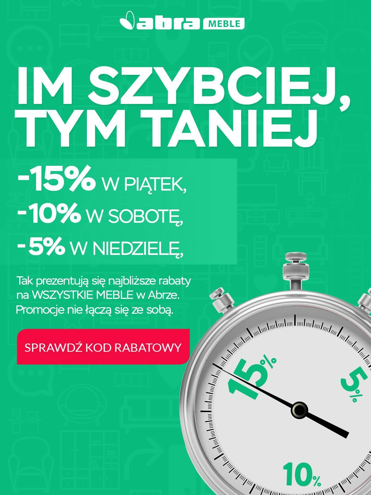 Gazetka promocyjna Abra Meble str. 1