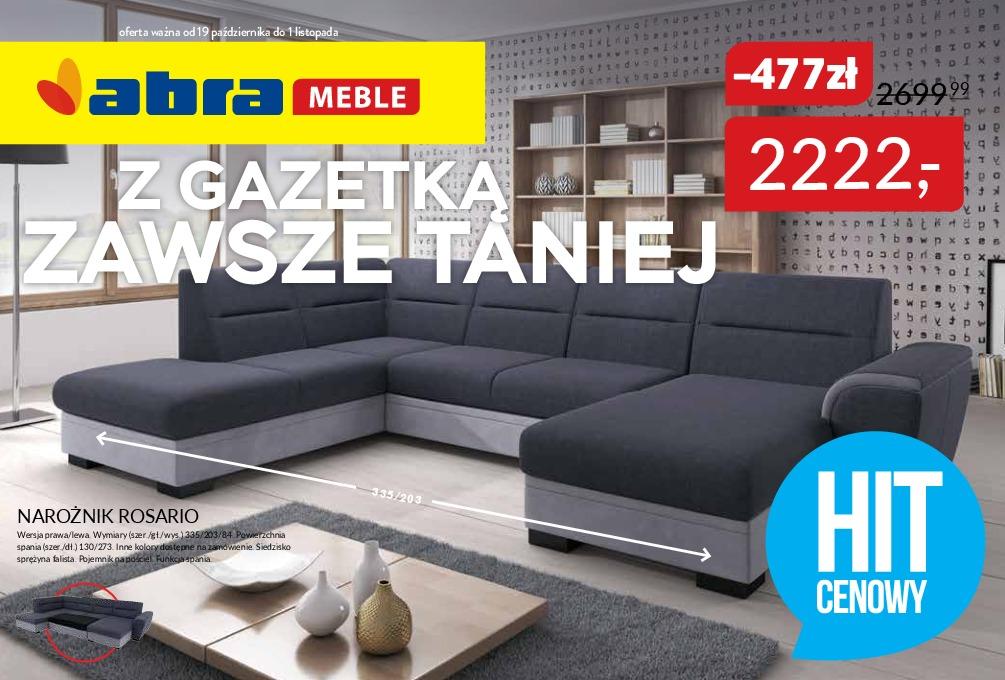 Gazetka promocyjna Abra Meble str. 1