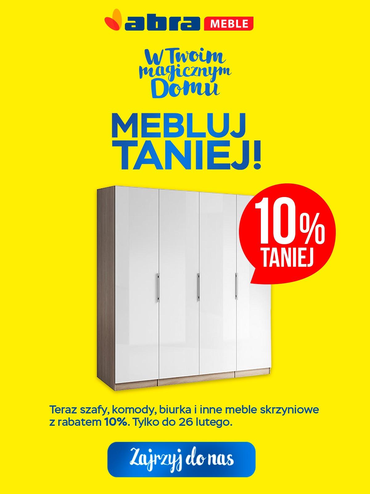 Gazetka promocyjna Abra Meble str. 1