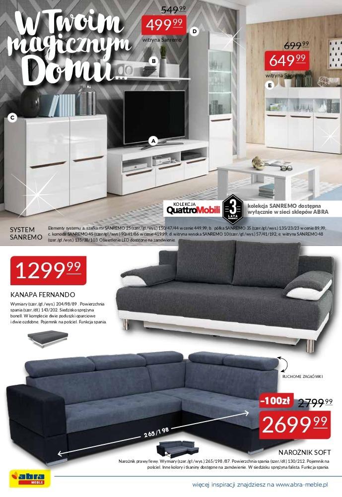 Gazetka promocyjna Abra Meble str. 4