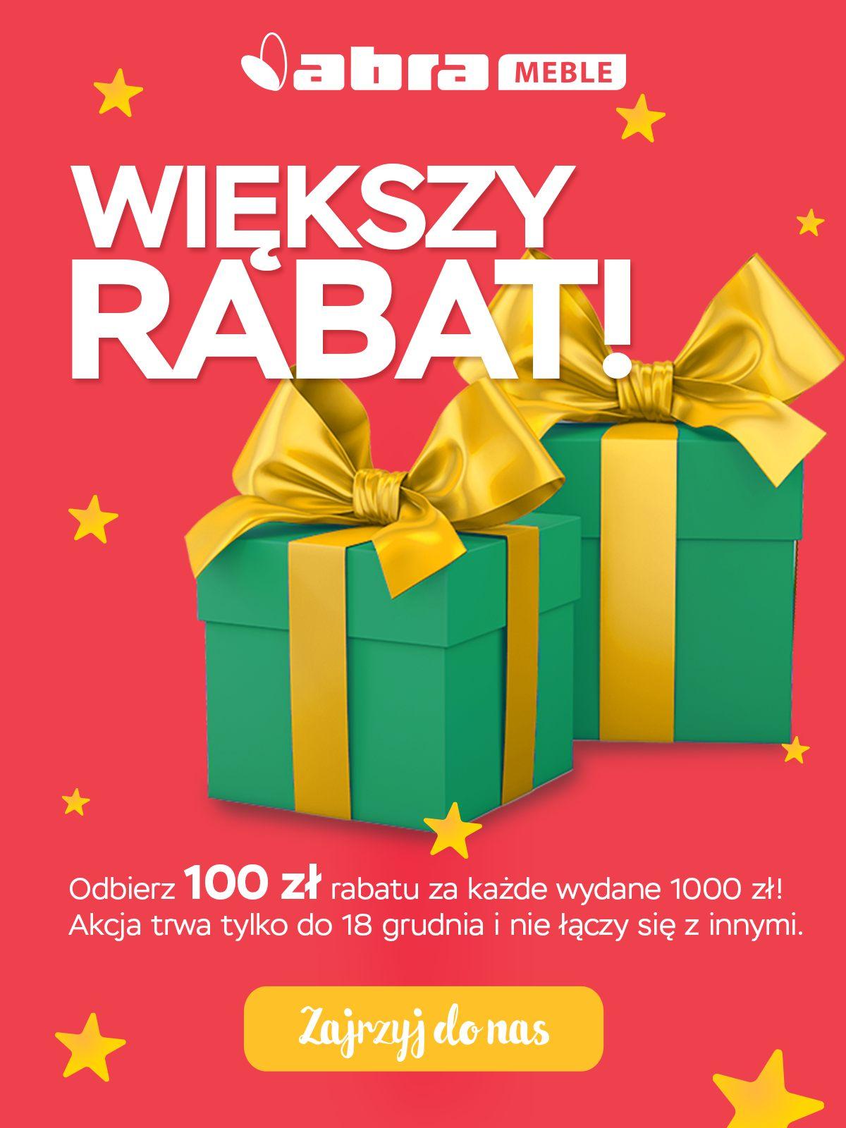 Gazetka promocyjna Abra Meble str. 1