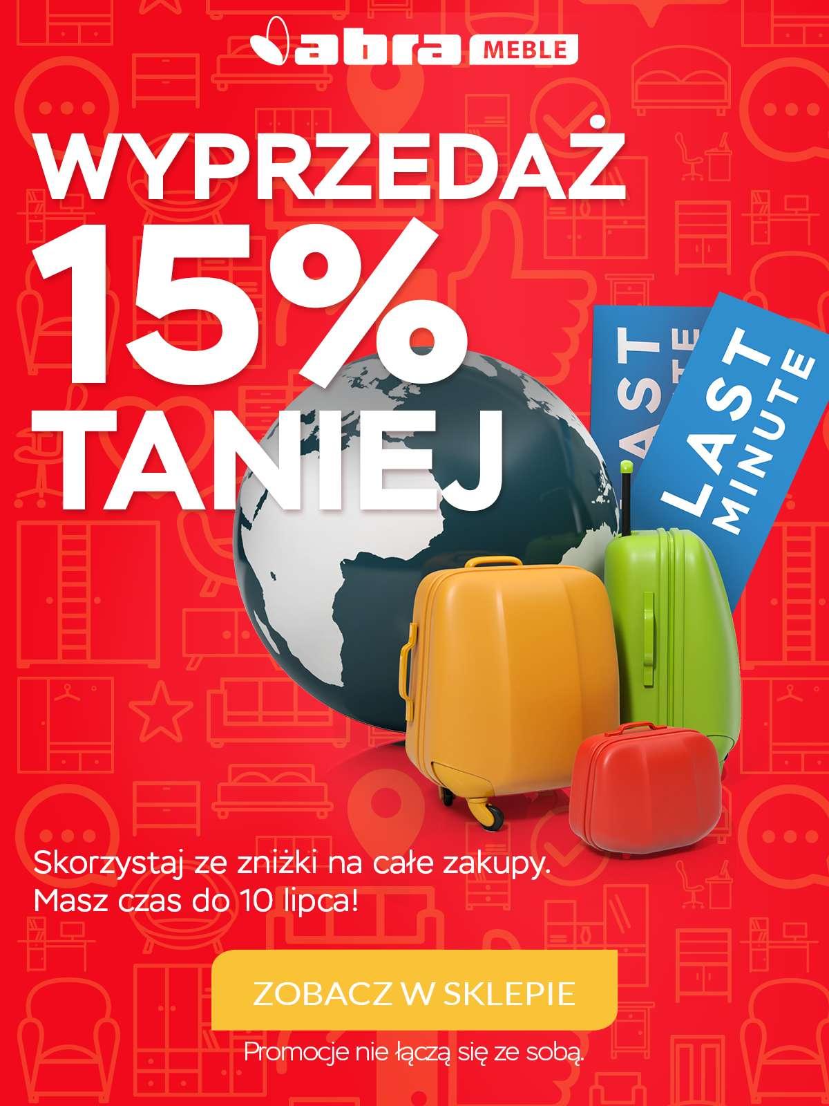 Gazetka promocyjna Abra Meble str. 1