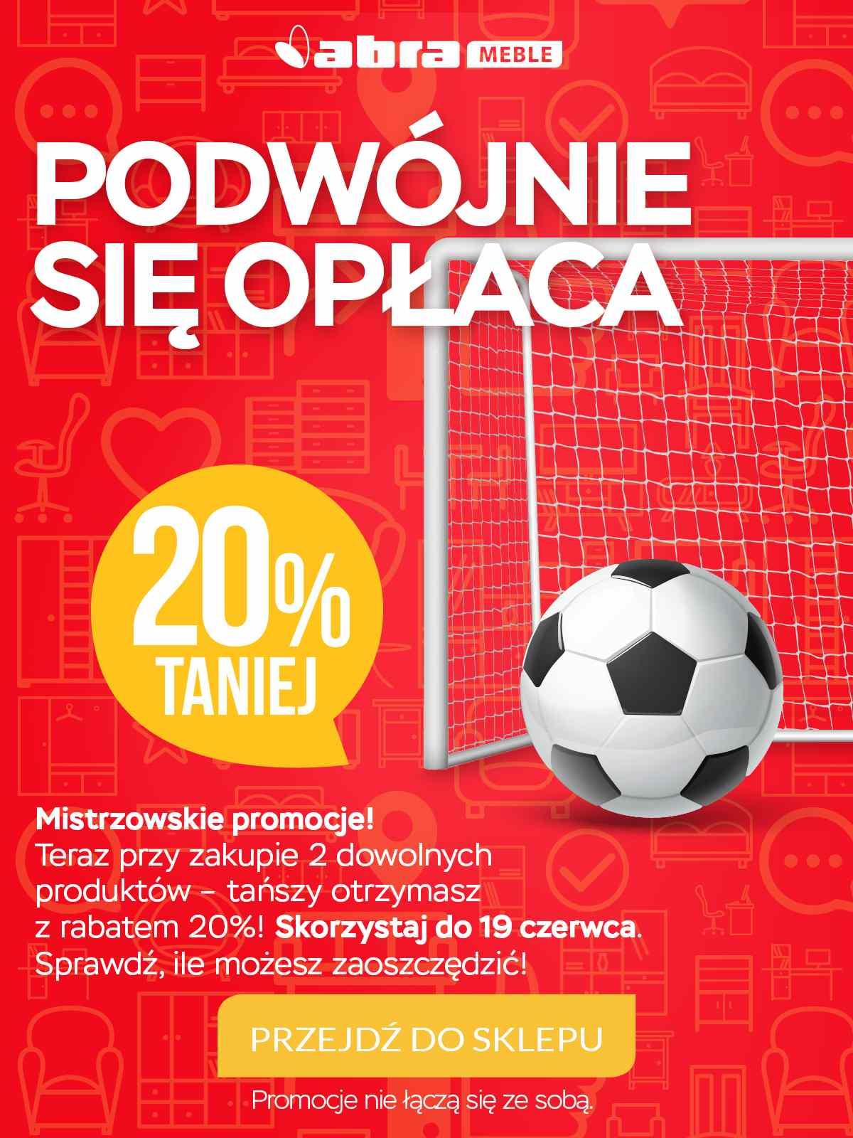 Gazetka promocyjna Abra Meble str. 1