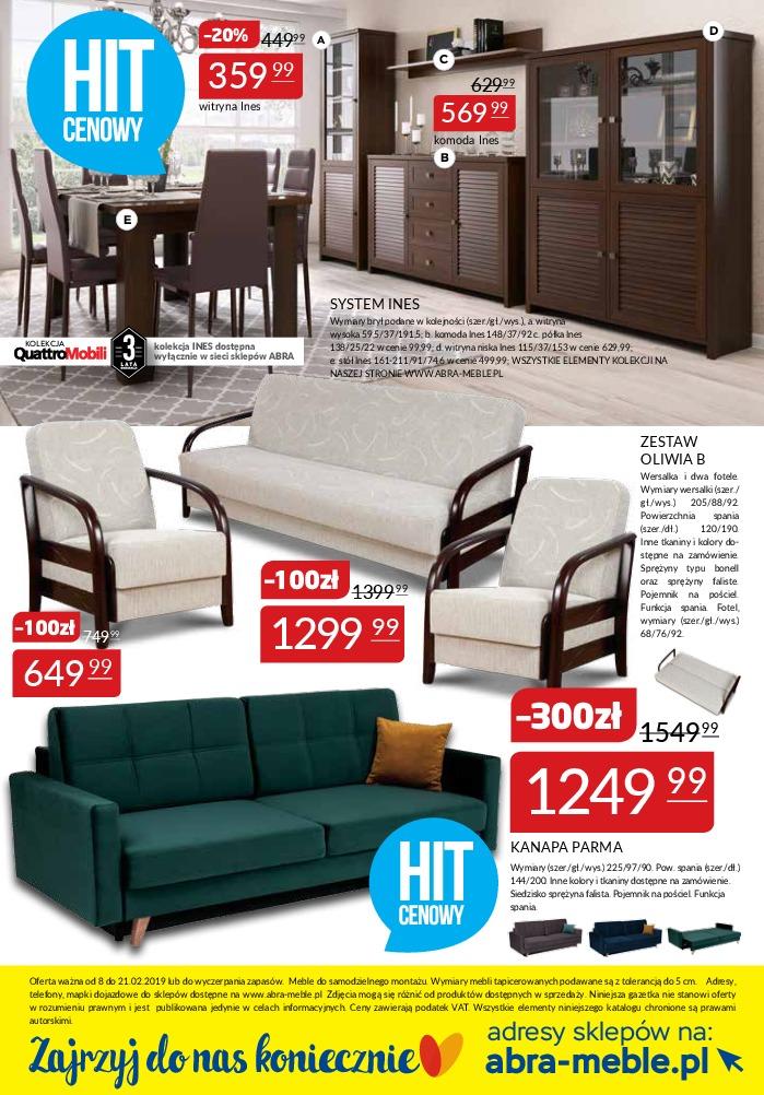 Gazetka promocyjna Abra Meble str. 8