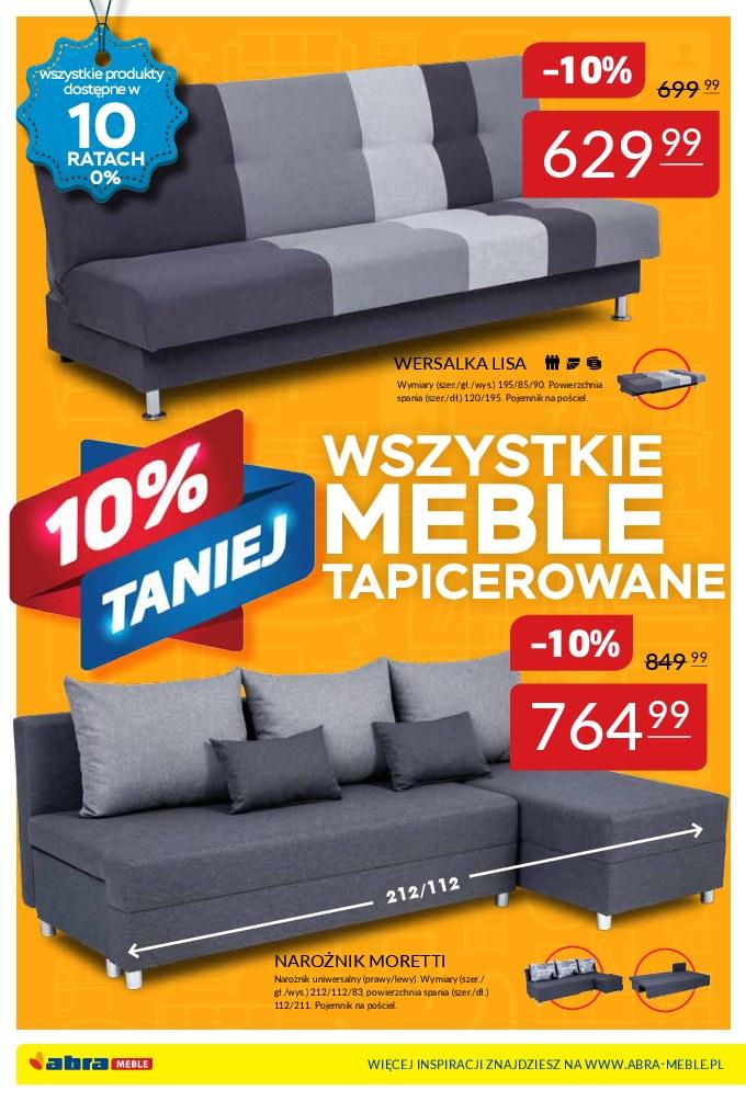 Gazetka promocyjna Abra Meble str. 2