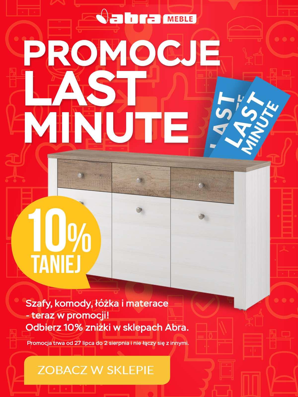 Gazetka promocyjna Abra Meble str. 1