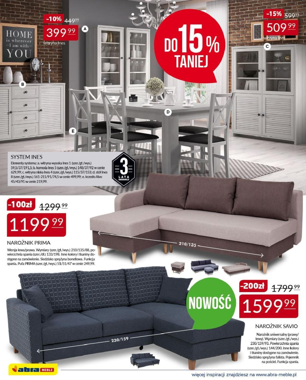 Gazetka promocyjna Abra Meble str. 2