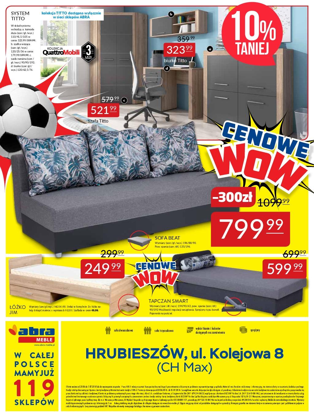 Gazetka promocyjna Abra Meble str. 6