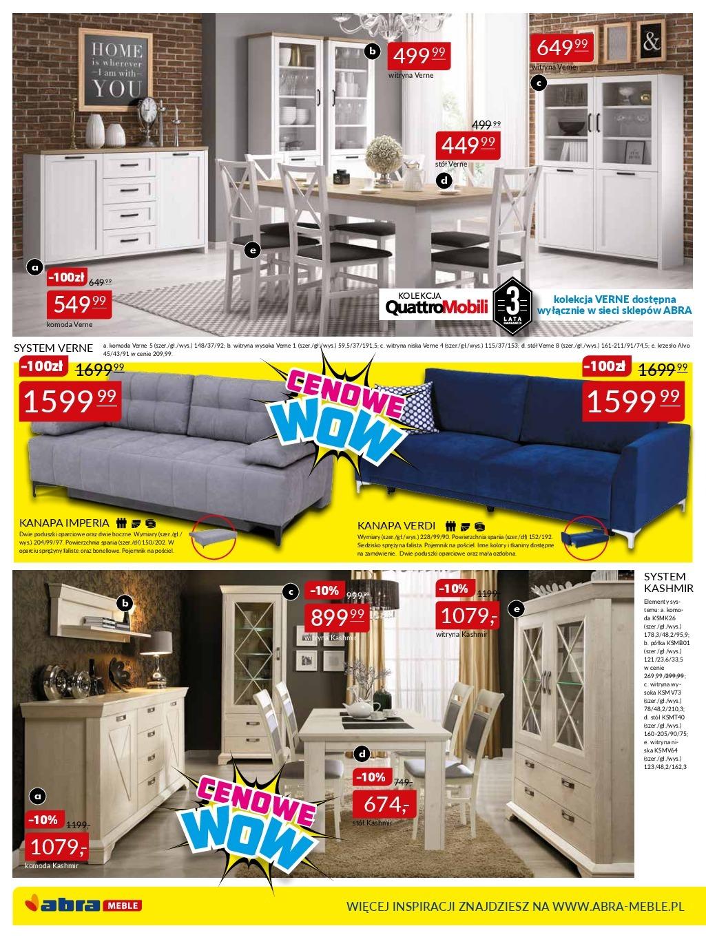 Gazetka promocyjna Abra Meble str. 3