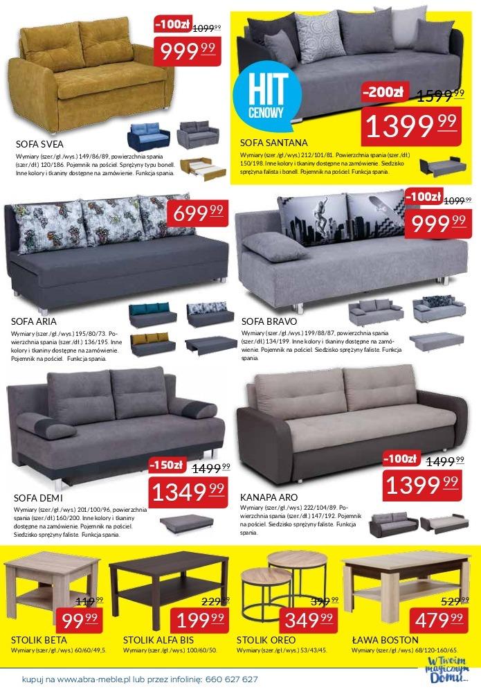Gazetka promocyjna Abra Meble str. 3