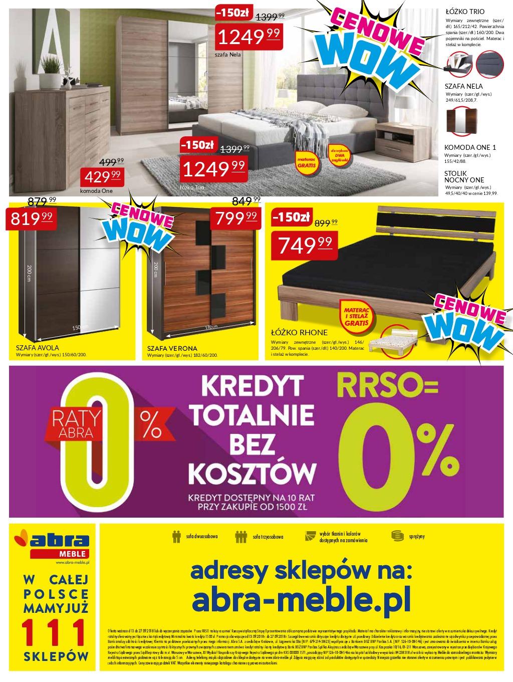 Gazetka promocyjna Abra Meble str. 7