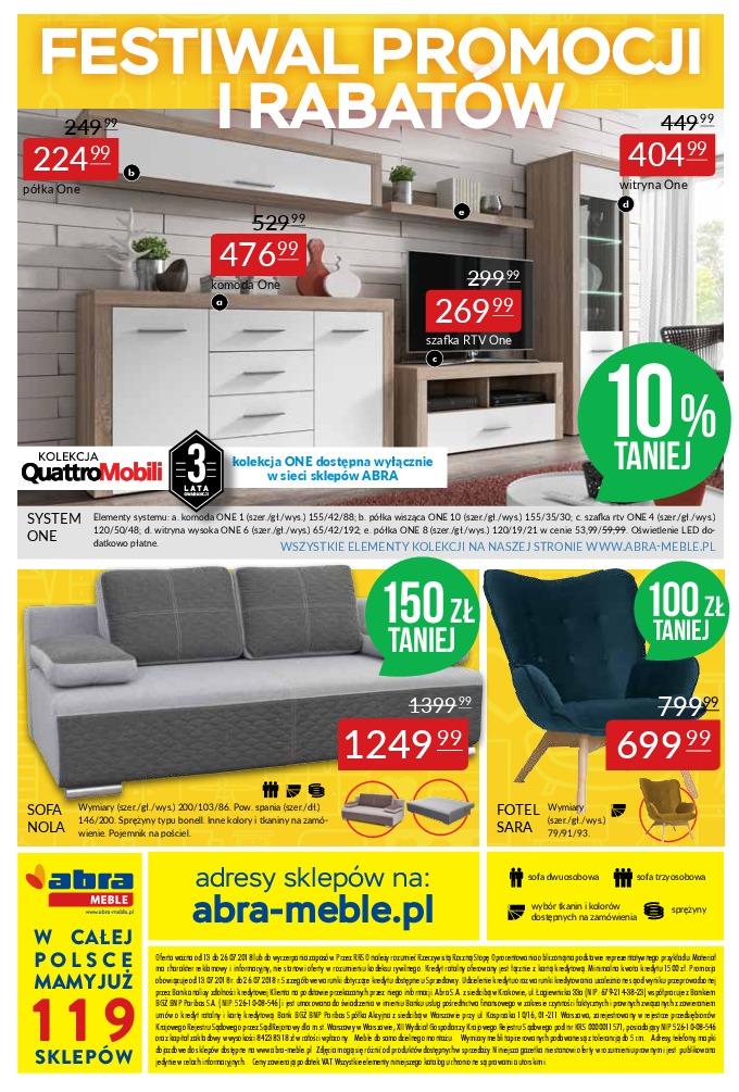 Gazetka promocyjna Abra Meble str. 6
