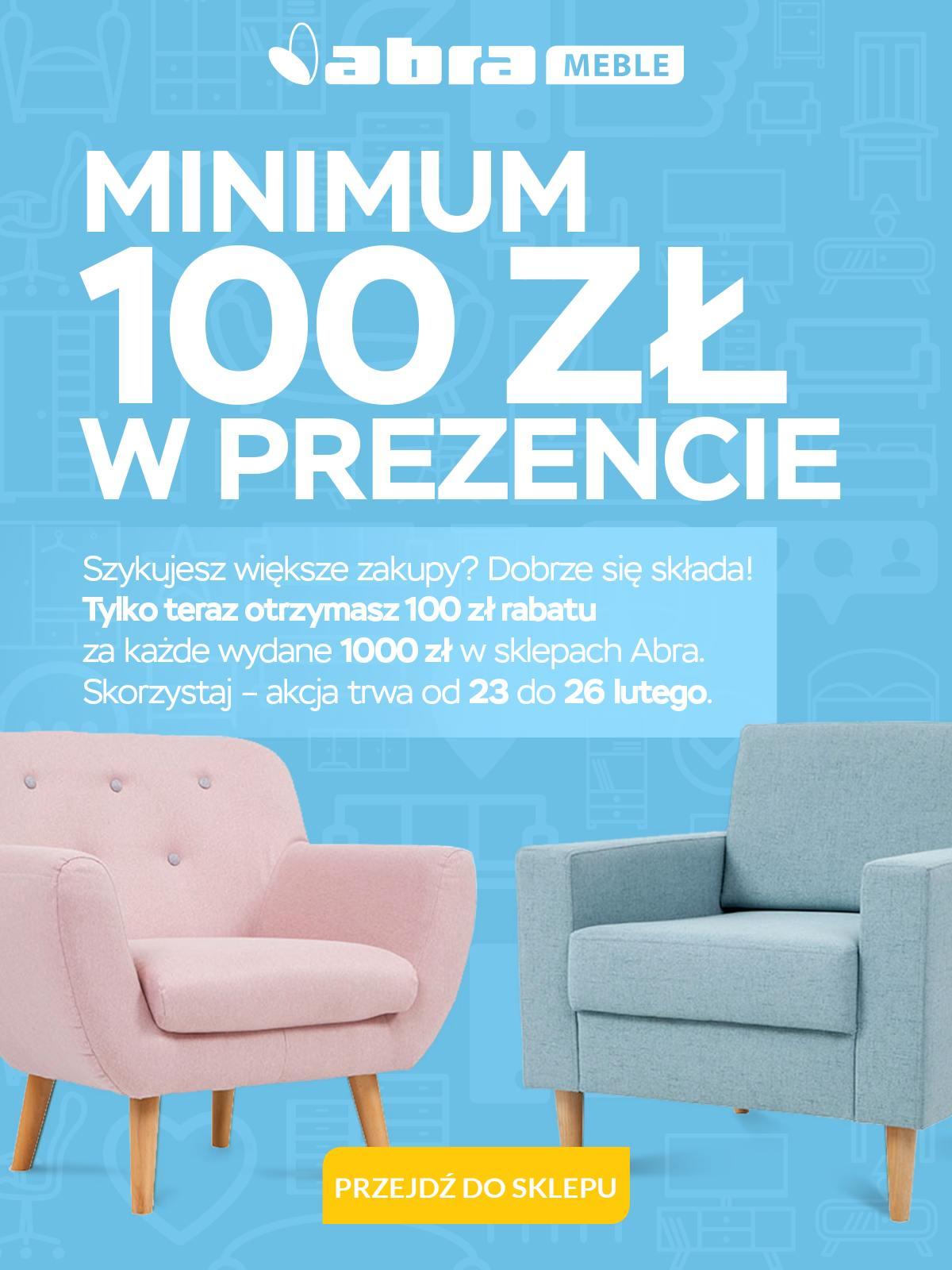 Gazetka promocyjna Abra Meble str. 1