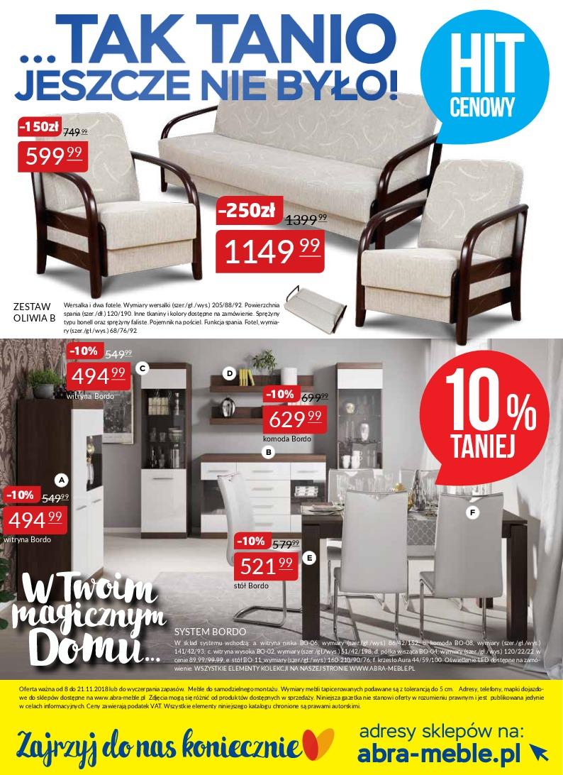 Gazetka promocyjna Abra Meble str. 14