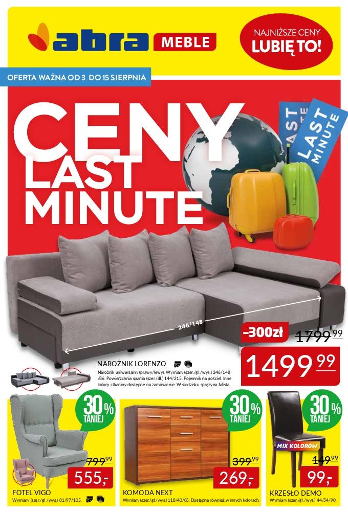 Gazetka promocyjna Abra Meble str. 1