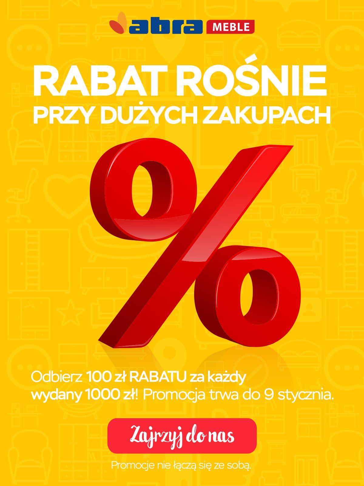 Gazetka promocyjna Abra Meble str. 1