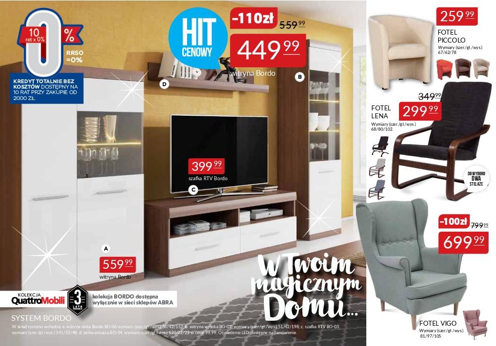 Gazetka promocyjna Abra Meble str. 2