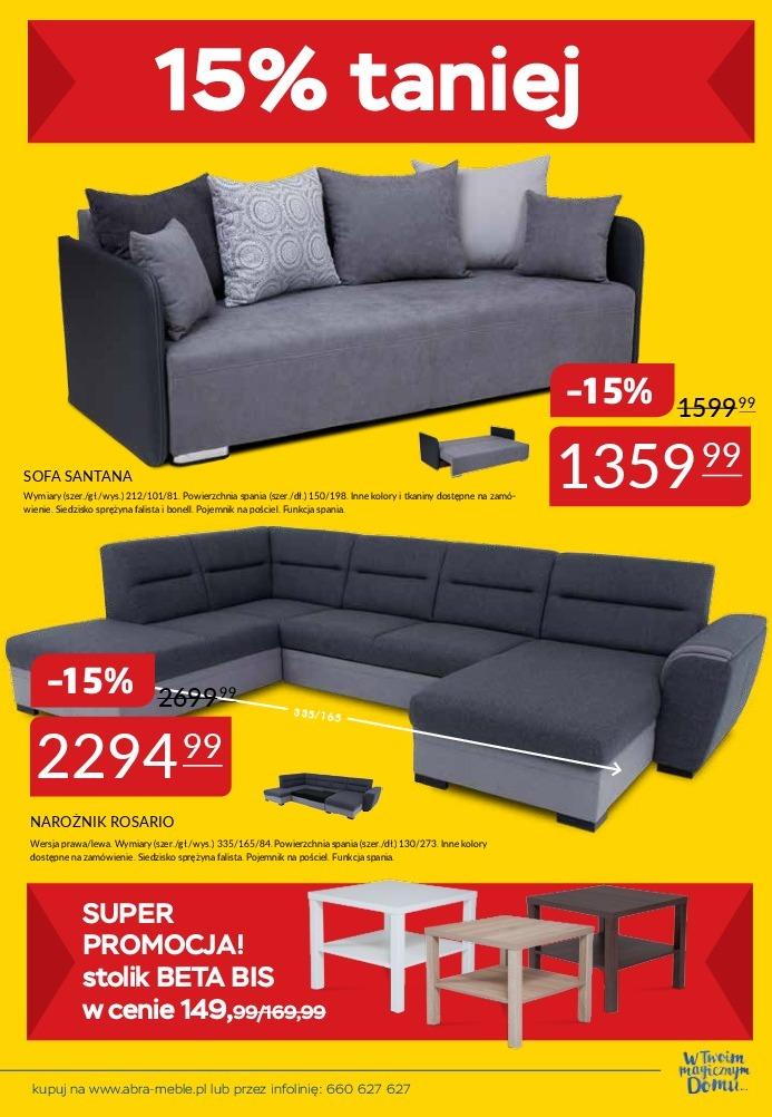 Gazetka promocyjna Abra Meble str. 5