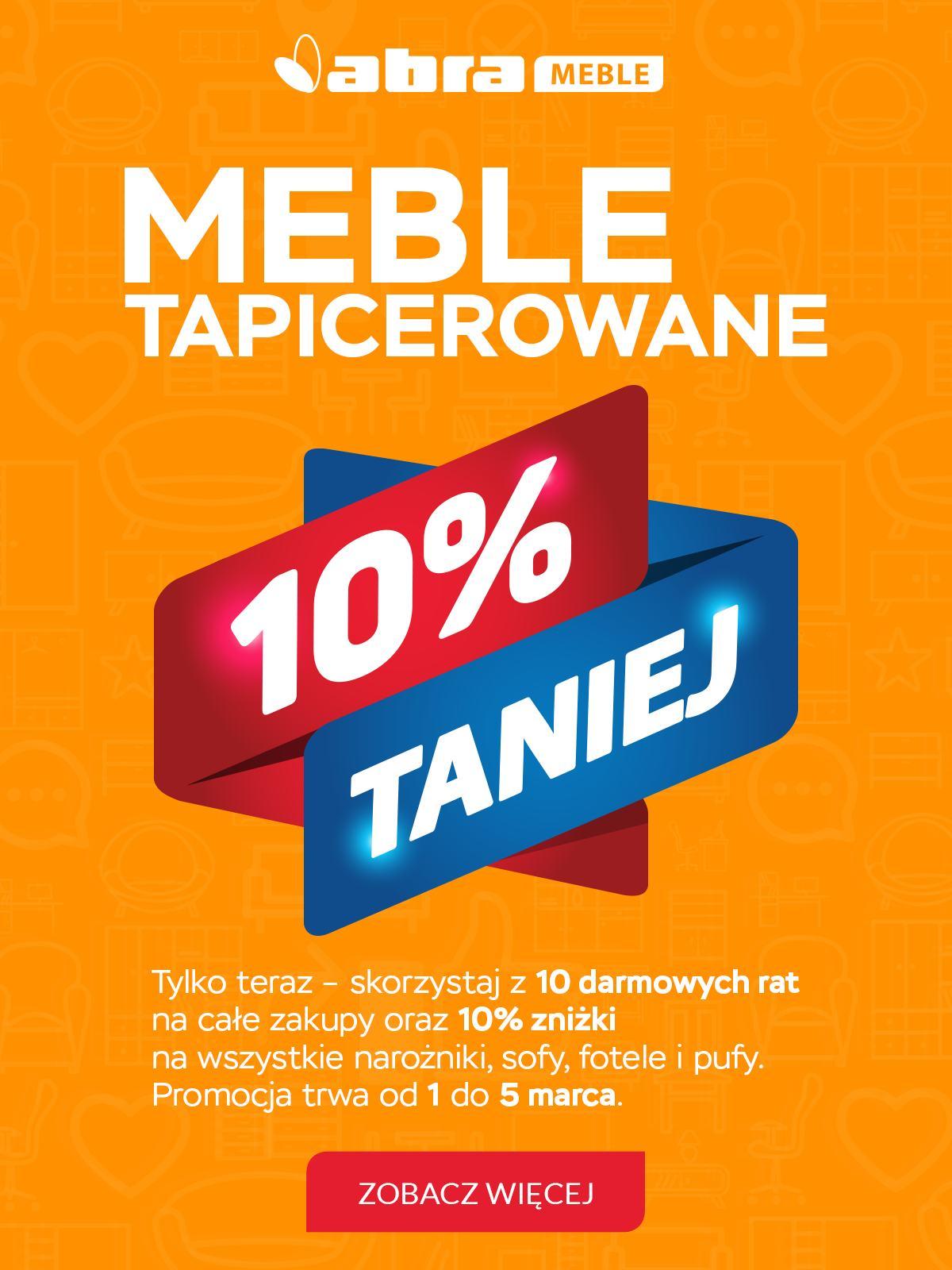 Gazetka promocyjna Abra Meble str. 1