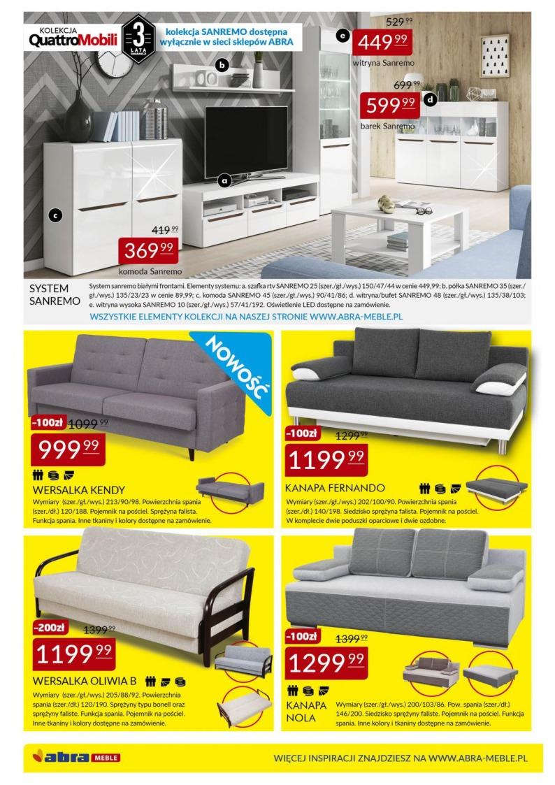 Gazetka promocyjna Abra Meble str. 4