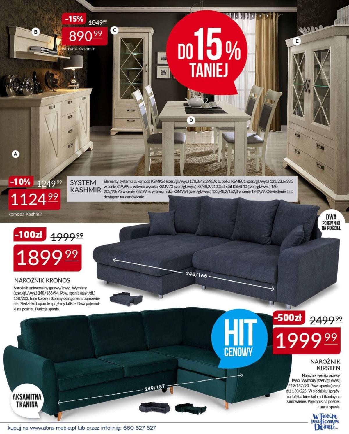 Gazetka promocyjna Abra Meble str. 3