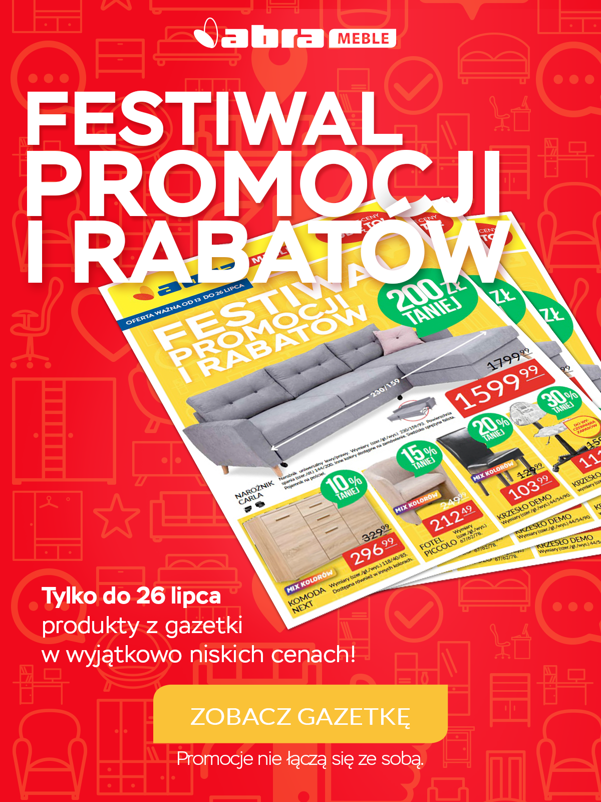 Gazetka promocyjna Abra Meble str. 1