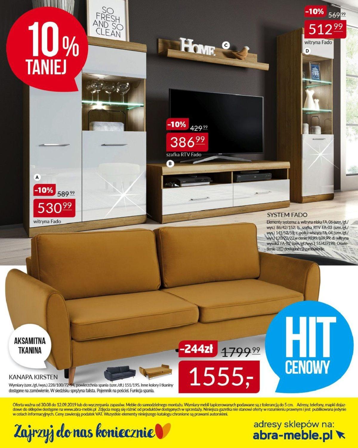 Gazetka promocyjna Abra Meble str. 8