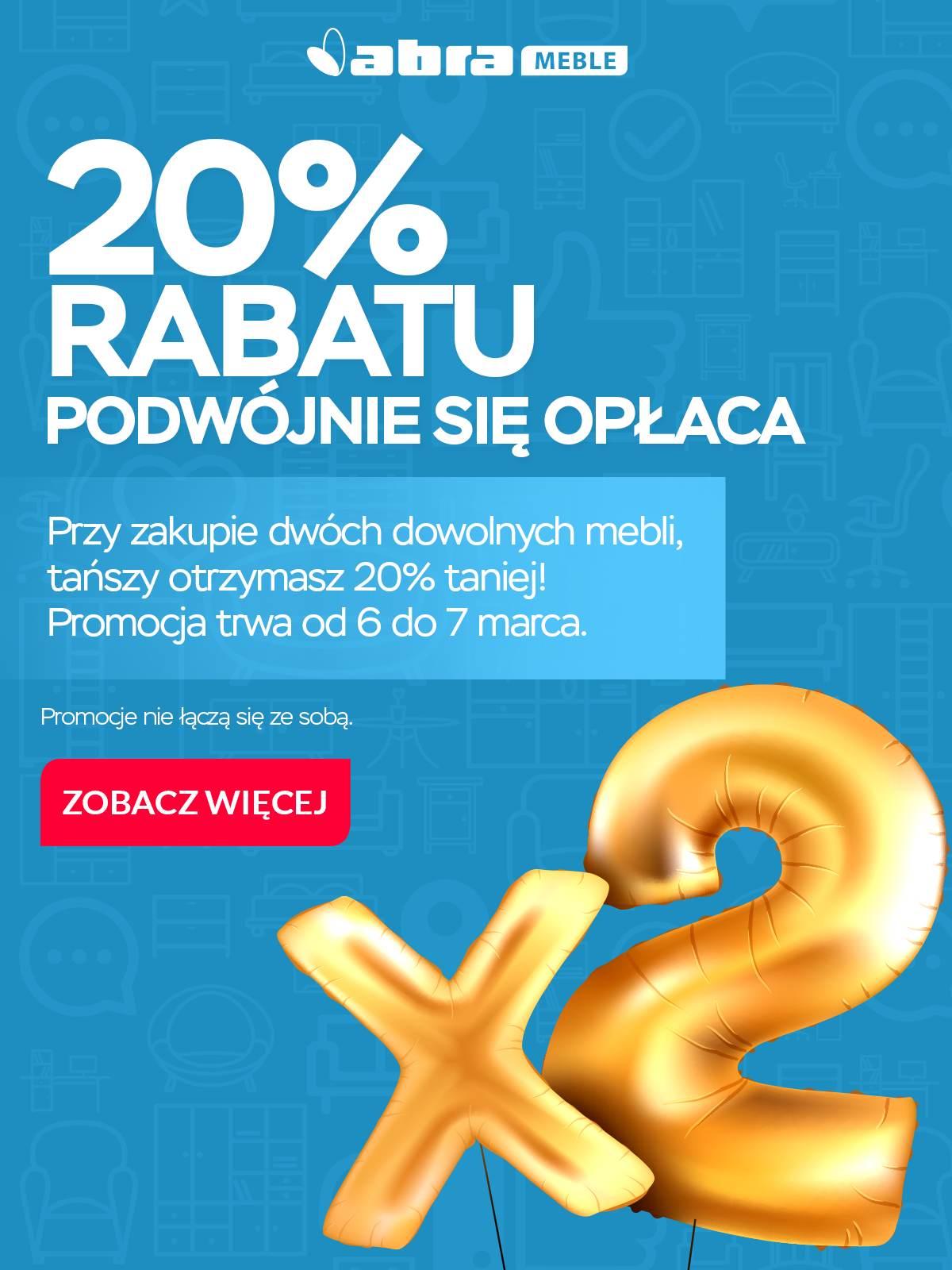 Gazetka promocyjna Abra Meble str. 1