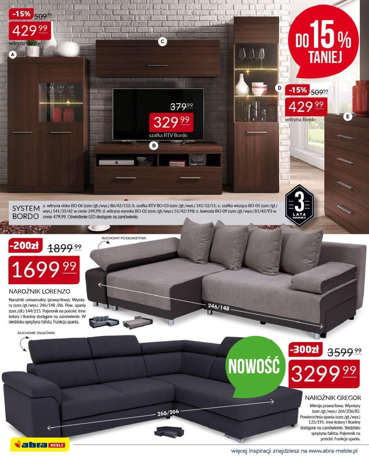Gazetka promocyjna Abra Meble str. 4