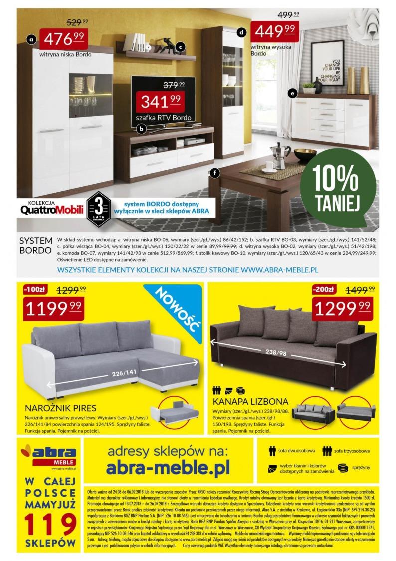 Gazetka promocyjna Abra Meble str. 8