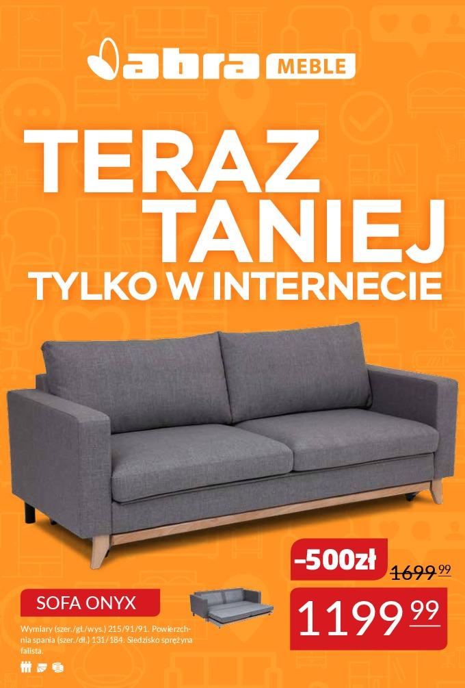 Gazetka promocyjna Abra Meble str. 1