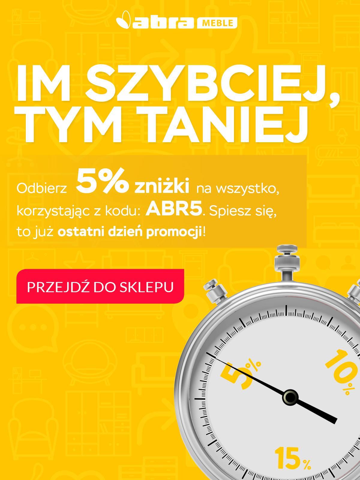 Gazetka promocyjna Abra Meble str. 1