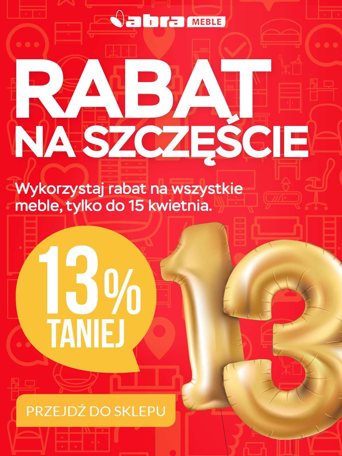 Gazetka promocyjna Abra Meble str. 1